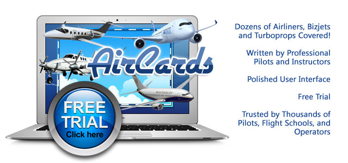 AirCards Aircraft Systems and Limitations Review Flashcards for Apple Mac&trade;